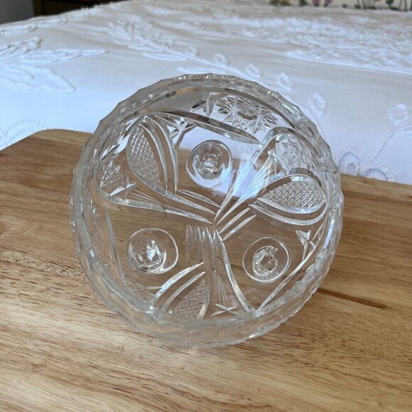 Crystal Fruit Bowl by A. Jabtonski, 1980s - Picture 7 of 9